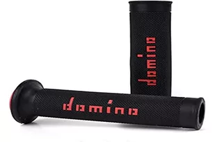 Domino 1295346 Uchwyty, Czarny/Czerwony, Zestaw 2 - Części motocyklowe - miniaturka - grafika 1