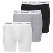 Majtki męskie - Calvin Klein Męskie Bokserki CK Majtki z gumką 3 PAK Low Rise Trunk r. XL - miniaturka - grafika 1