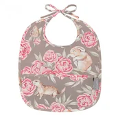 Śliniaki i fartuszki - Śliniak z kieszonką Peony, BabySteps - miniaturka - grafika 1