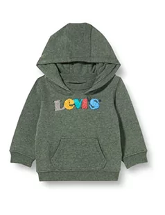 Levi's Kids Dziecięca chłopięca Lvb logo pełny zamek bluza z kapturem bluza z kapturem, Tymianek wrzos, 3 Miesiące - Bluzy i sweterki niemowlęce - miniaturka - grafika 1