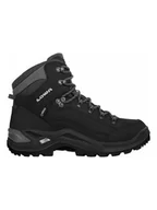 Buty trekkingowe męskie - LOWA Skórzane buty turystyczne "Renegade GTX" w kolorze czarnym - miniaturka - grafika 1