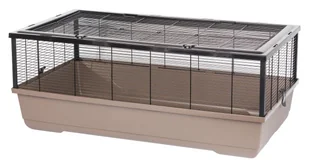 INTER-ZOO Bernie mokka - klatka dla gryzoni - 100 x 54 x 39cm - Klatki dla gryzoni - miniaturka - grafika 1