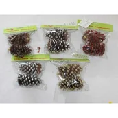 Ozdoby bożonarodzeniowe - Szyszki 12 cm 2 sztuki mix - miniaturka - grafika 1