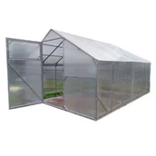 Szklarnie ogrodowe - Szklarnia DOMEK 2,5x4 profile 25x25 poliwęglan 4mm - miniaturka - grafika 1
