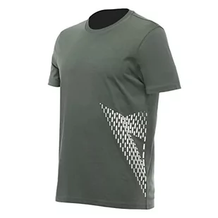 Koszulka z dużym logo Dainese, koszulka motocyklowa, męska, wspinaczka-bluś/biała, XXL - Akcesoria motocyklowe - miniaturka - grafika 1