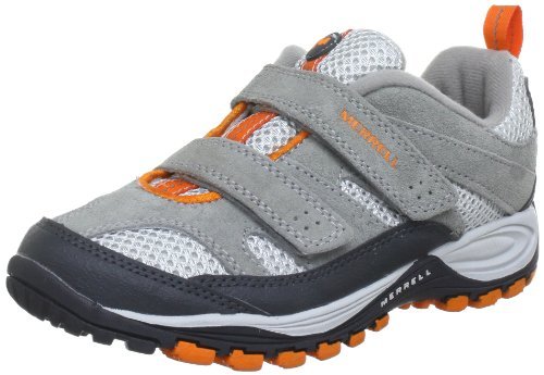 Merrell Unisex dziecięce półbuty trekkingowe Cham 4 Vent Strap Kids, wielokolorowa - Wielokolorowa paloma - 37 eu