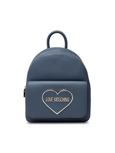 LOVE MOSCHINO Plecak JC4140PP1FLR0707 Niebieski - Plecaki - miniaturka - grafika 1