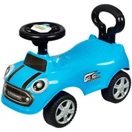 Chodziki - Jeździk Samochód Auto Pchacz Go Go Fassion Niebieski - miniaturka - grafika 1