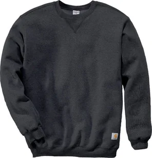 Carhartt Bluza Carhartt Midweight Crewneck Carbon - Bluzy męskie - miniaturka - grafika 1
