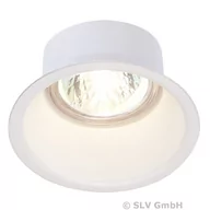 Lampy pozostałe - Spotline HORN GU10 wbudowana, okrągła, Biały, max. 50W 112911 - miniaturka - grafika 1