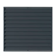 Ogrodzenia - Polargos Przęsło Mistral antracyt 200 x 180 cm - miniaturka - grafika 1