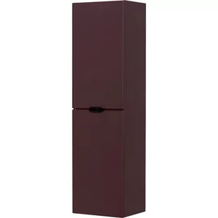 Słupek łazienkowy wiszący burgundowy czarny uchwyt 143,5x40 cm Magnolia Gante - Szafki łazienkowe - miniaturka - grafika 1