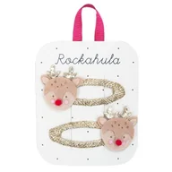 Śliniaki i fartuszki - Rockahula Kids - 2 spinki do włosów Little Reindeer - miniaturka - grafika 1