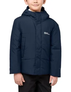 Jack Wolfskin SNOWBEAR JKT K kurtka dziecięca, unisex, nocny niebieski, - Kurtki i płaszcze dla chłopców - miniaturka - grafika 1