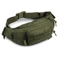 Nerki - Nerka torba biodrowa Wisport Gekon - olive green - miniaturka - grafika 1