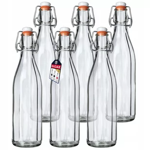 Butelka Szklana Na Nalewkę Sok Korek 0,5L 6Szt - Domowy wyrób alkoholu - miniaturka - grafika 1