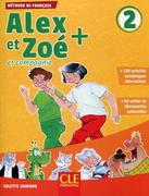 Nauka - Alex et Zoe + 2 podręcznik + CD Colette Samson - miniaturka - grafika 1