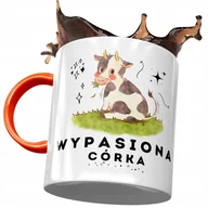 Kubki - Kubek Pomarańczowy Dla Córki Dzień Dziecka Prezent z Nadrukiem ze Zdjęciem + Opakowanie na prezent (wzór 04) - miniaturka - grafika 1