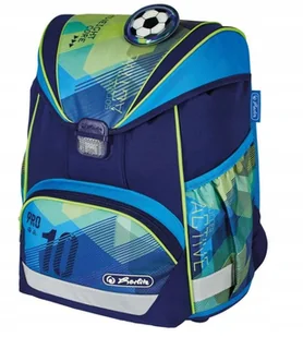 Herlitz Tornister UltraLight Plus Green Goal - - Plecaki szkolne i tornistry - miniaturka - grafika 7