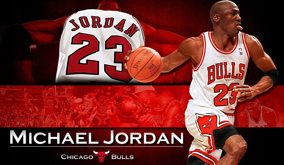 PODKŁADKA POD MYSZ Nadruk 22x18 cm Michael Jordan Chicago Bulls Prezent