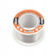 Akcesoria do lutowania - Polax Cyna do lutowania spoiwo lutownicze 1mm 100g z kalafonią Polax - miniaturka - grafika 1