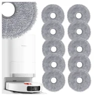 Akcesoria do robotów sprzątających - Nakładka mop do XIAOMI S10+ X10+ DREAME L10 L10S X30 X40 ULTRA PRO 10x nakładka mop zestaw - miniaturka - grafika 1