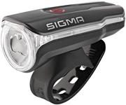 Lampki rowerowe - Sigma Aura 60 USB LED lampa przednia, czarna, One Size 17700 - miniaturka - grafika 1