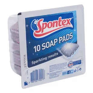 Spontex Czyściki Nasączane Soap Pads 10szt - Inne artykuły czyszczące - miniaturka - grafika 1