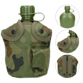 Kuchnia turystyczne i akcesoria - Texar Texar Manierka z Pokrowcem PL Camo uniwersalny 20774-uniw - miniaturka - grafika 1