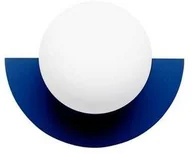 Lampy ścienne - Swedish Ninja - Candy Little Circle 180 S Lampa Ścienna Electric Blue Swedish Ninja - miniaturka - grafika 1