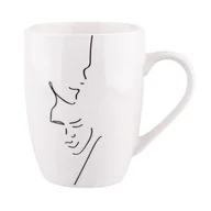 Kubki - Kubek baryłka In love NBC 300 ml dek. III biały - miniaturka - grafika 1