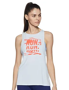 Reebok Reebok Koszulka damska OSR Ac Tank Top wielokolorowa niebieski XXS FL0080 - Koszulki i topy damskie - miniaturka - grafika 1