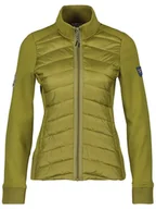 Kurtki i kamizelki sportowe damskie - DOLOMITE Kurtka funkcyjna "Latemar" w kolorze zielonym - miniaturka - grafika 1