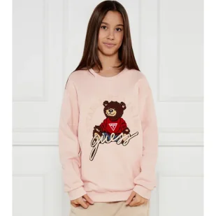 Guess Bluza Oversize fit - Bluzy dla dziewczynek - miniaturka - grafika 1