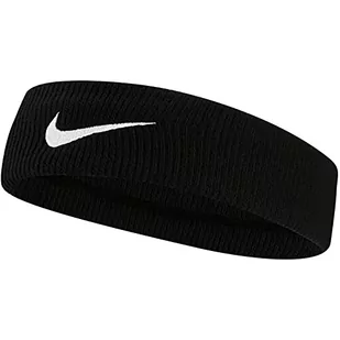 Nike Uniseks – opaska na głowę Elite dla dorosłych, czarny/biały, jeden rozmiar - Ozdoby do włosów - miniaturka - grafika 1