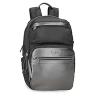 Torby na laptopy - Pepe Jeans Ruby Plecak Na Laptopa 13,3 cala Szary 25 x 37 x 10 cm Poliester i PU 9,25 l by Joumma Bags, Szary, Talla única, plecak na laptopa - miniaturka - grafika 1