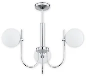 Lampy sufitowe - Lemir Ape żyrandol 3 pł. / chrom O2853 W3 CH - miniaturka - grafika 1