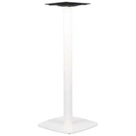 Inne meble biurowe - Podstawa metalowa stolika (stelaż stolika) SH-3050-2/H/W, 45x45x110 cm, kolor biały - miniaturka - grafika 1