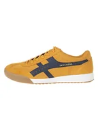 Trampki męskie - Skechers Skórzane sneakersy "Zinger 2.0" w kolorze żółtym - miniaturka - grafika 1