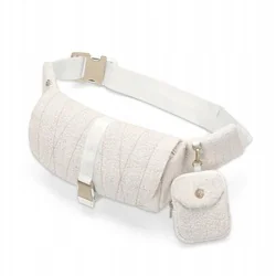 Cybex Belt Bag Bouclé Nerka Torebka Cream White - Nerki - miniaturka - grafika 1