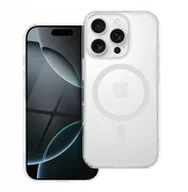 Etui i futerały do telefonów - Drop Glue Colorful Ring Mag Cover kompatybilny z MagSafe pasuje do IPHONE 12 MINI biały - miniaturka - grafika 1