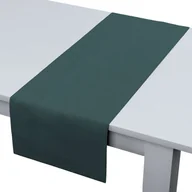 Obrusy i serwetki - Dekoria pl Bieżnik prostokątny zgaszona szmaragdowa zieleń 40 × 130 cm Linen 410-159-09 - miniaturka - grafika 1