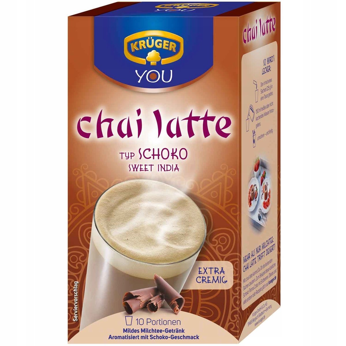 Herbata Kruger Chai Latte z Mlekiem Czeko Niemiecy