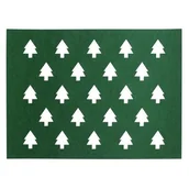 Obrusy i serwetki - Podkładka filcowa FERIO 40 x 30 cm zielony - miniaturka - grafika 1