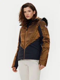 Rossignol Kurtka narciarska Direttsima RLNWJ01 Brązowy Regular Fit - Kurtki narciarskie - miniaturka - grafika 1