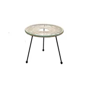Stoły ogrodowe - Stolik ogrodowy VITO okrągły śr. 49,5 cm - miniaturka - grafika 1