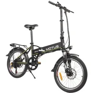 Rowery elektryczne - Motus Eco Czarny - miniaturka - grafika 1