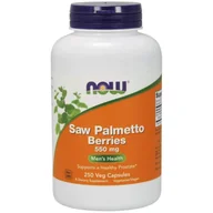Suplementy naturalne - Now Foods Saw Palmetto Berries - Palma Sabalowa (jagody) 550 mg (250 kaps.) - miniaturka - grafika 1