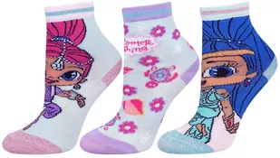 3x Dziewczęce skarpetki Shimmer Shine - Rozmiar - 2-3 lata 98cm - Skarpetki dla dzieci - miniaturka - grafika 1