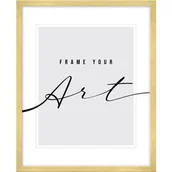 Ramki na zdjęcia - Fotorama 15 x 21 cm IL13,15,045 złota plexi - miniaturka - grafika 1